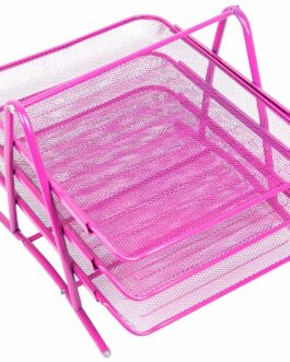 Lauariiul 3 Sahtlit Metallvõre Roosa