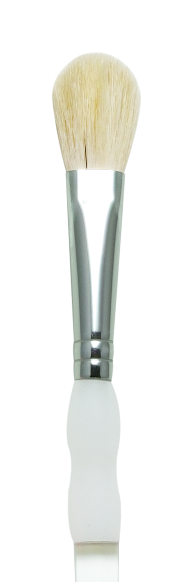 Pintsel Soft Grip Valge Hajutus / Sulandamis (blending) Mop 1" - Image 3