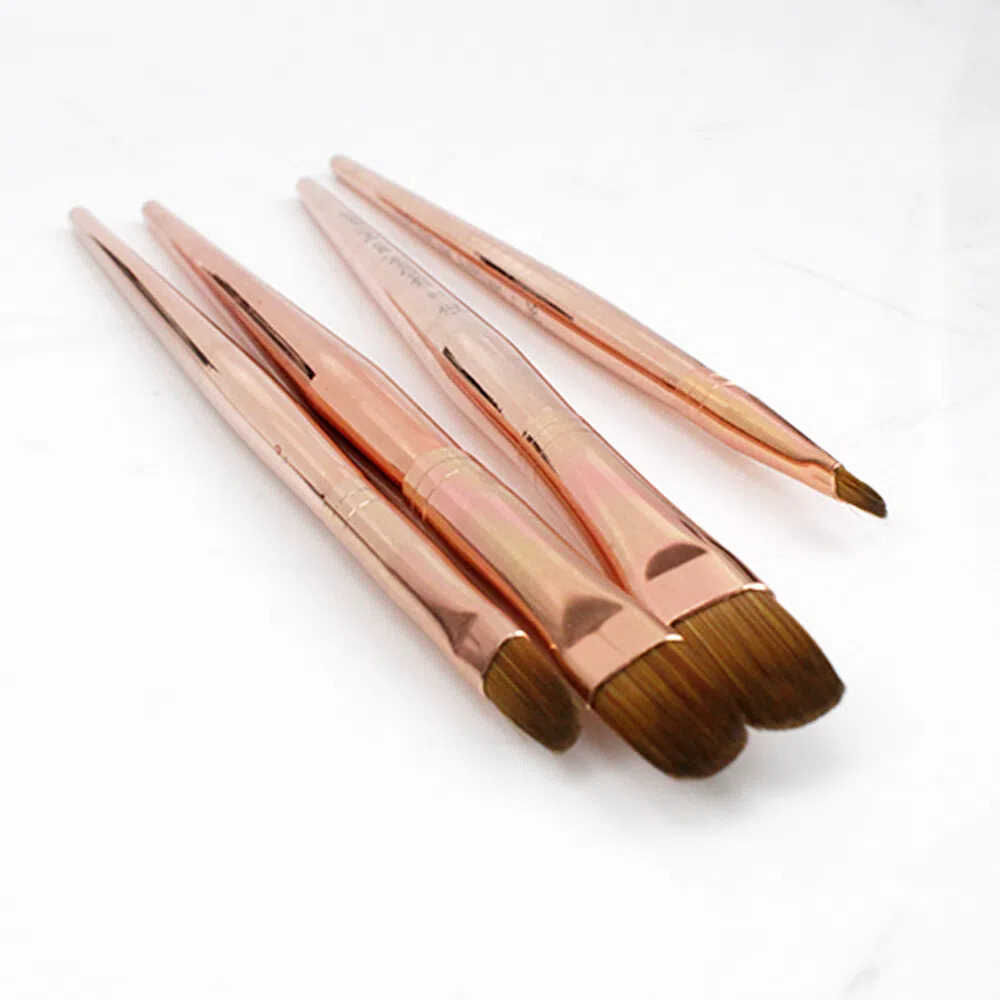 Brush Set Crafters Choice™ Pro 4pcs Filbert - Image 3