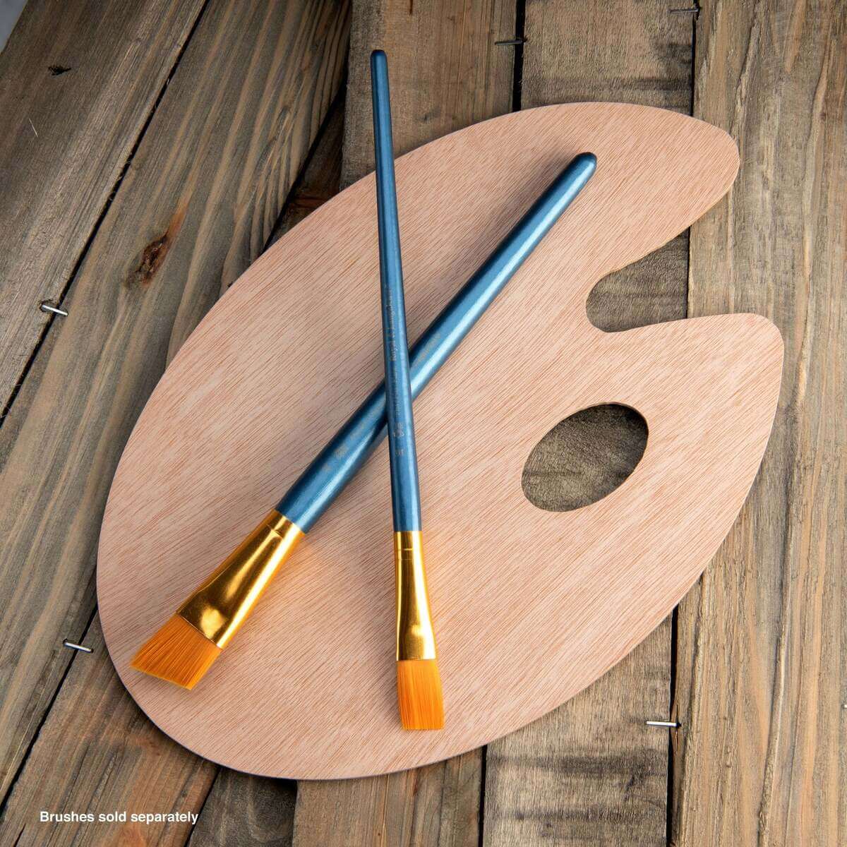 Palett puidust, väike, Royal & Langnickel - Pilt 3