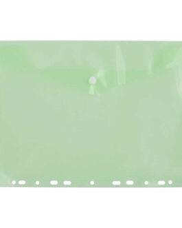 Kiletasku D.Rect 11-Holes Transparent Green