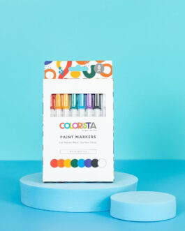 Acrylic Marker Set 8pcs Bold Basics Colorista