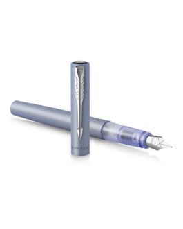 Parker FP Fountain Pen Vector Xl Silver Blue