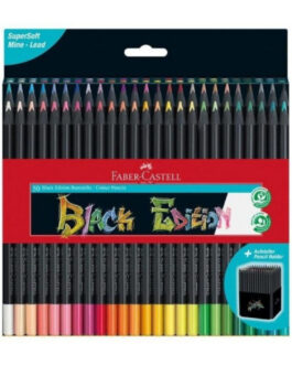 Värvipliitsid Faber Castell Black Edition 50tk