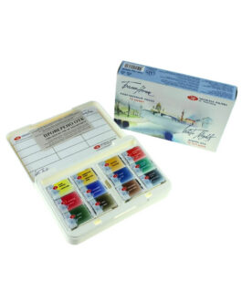 Akvarellid Komplekt “White Nights” 12 värvi Plastkarbis 19421585