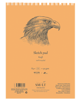 Sketchbook Authentic Kraft A5 90gr 60 sheets