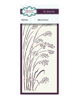 Šabloon DL Wild Oat Grass 10×20.3cm