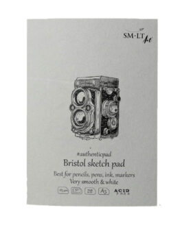 Sketchbook Authentic Bristol A5 185g 50pg Hard Cover