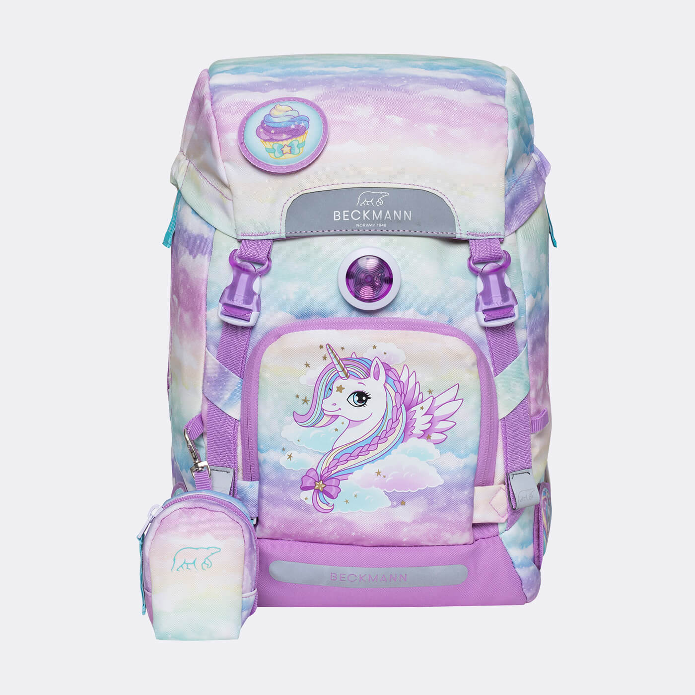 Koolikott - Seljakott Komplekt 6 osa Beckmann Classic 22Ltr set Unicorn - Image 2