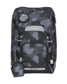Schoolbag – Backpack Set 6 pieces Beckmann Classic 22Ltr set Camo Rex