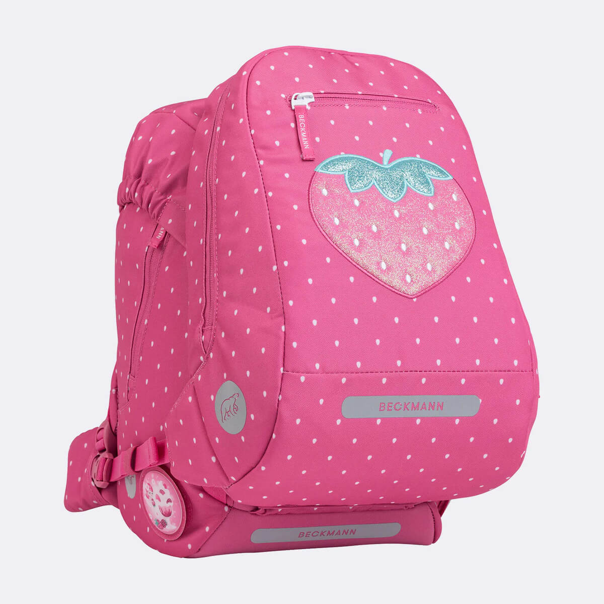 Schoolbag - Backpack Set 6 pieces Beckmann Classic (22 liters), Strawberry - Image 7