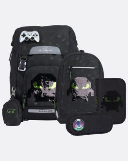 Koolikott – Seljakott Komplekt 6 osa Beckmann Classic (22 liitrit) set Pixel