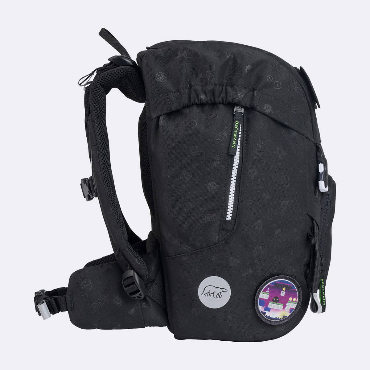 Schoolbag - Backpack 6-piece set Beckmann Classic (22 liters) Pixel - Image 5