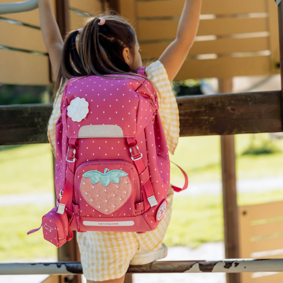 Koolikott - Seljakott Beckmann Classic 22 Strawberry 22 liitrit - Image 10