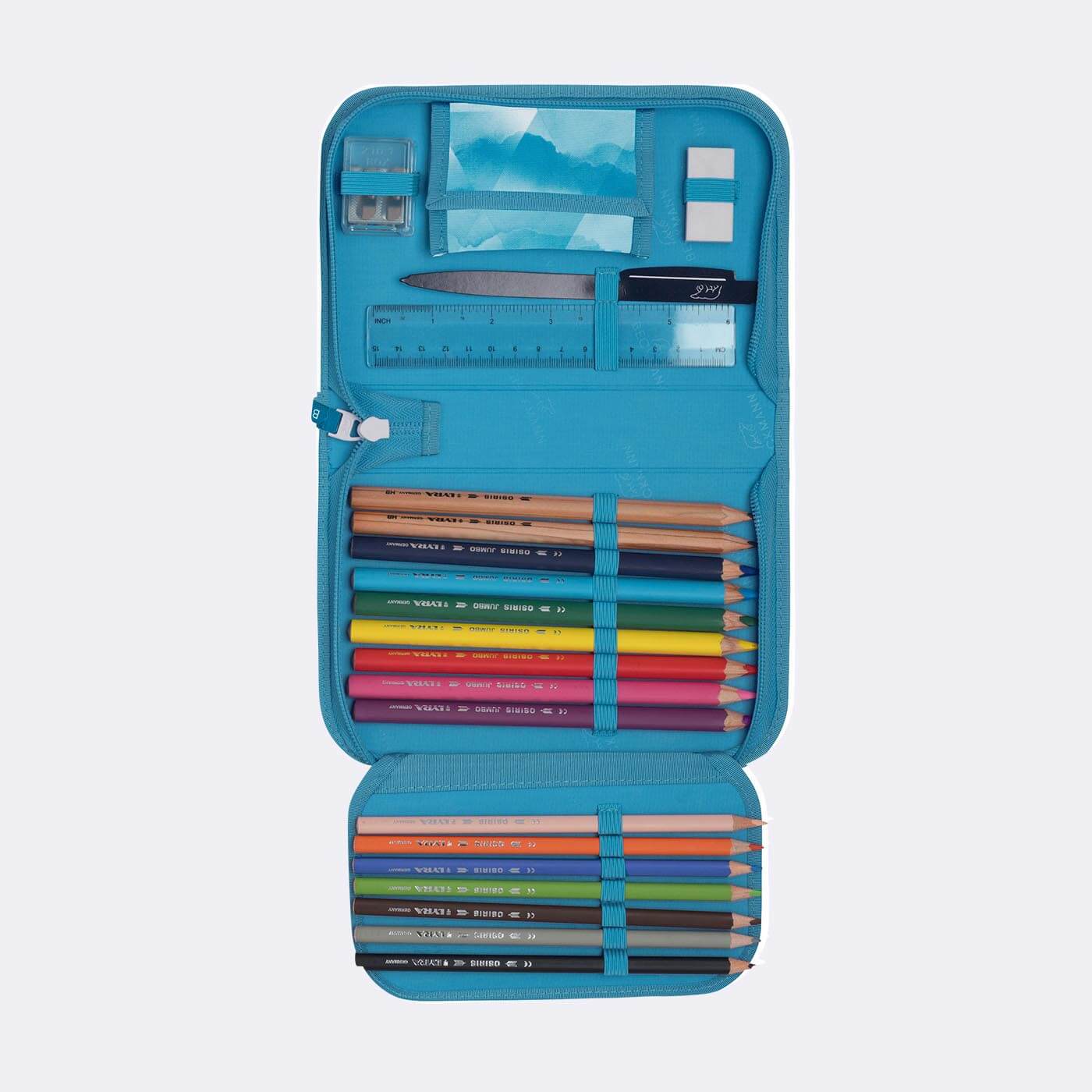 Single Section Pencil Case Beckmann Arctic - Image 2