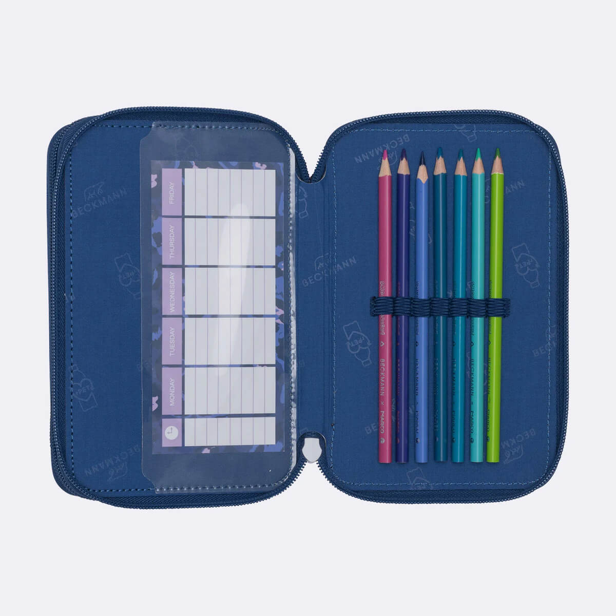 Three Section Pencil Case Beckmann Cheetah - Image 3