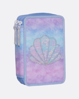 Three Section Pencil Case Beckmann Seashell