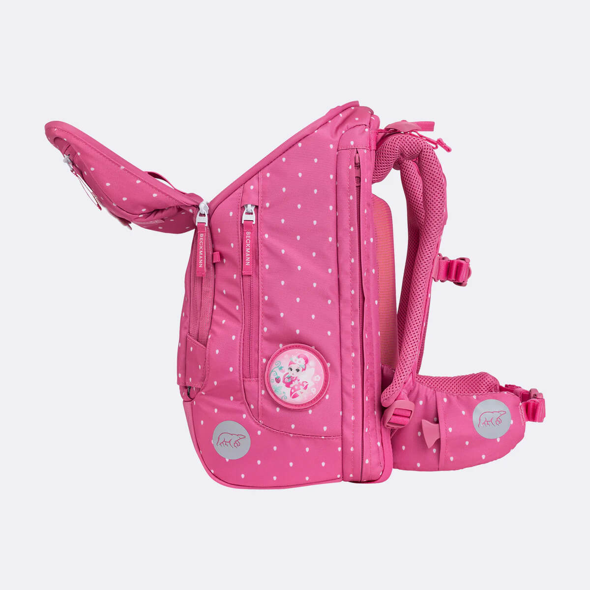 Koolikott - Seljakott Beckmann Active Air FLX Strawberry 20-25 liitrit + set - Pilt 7