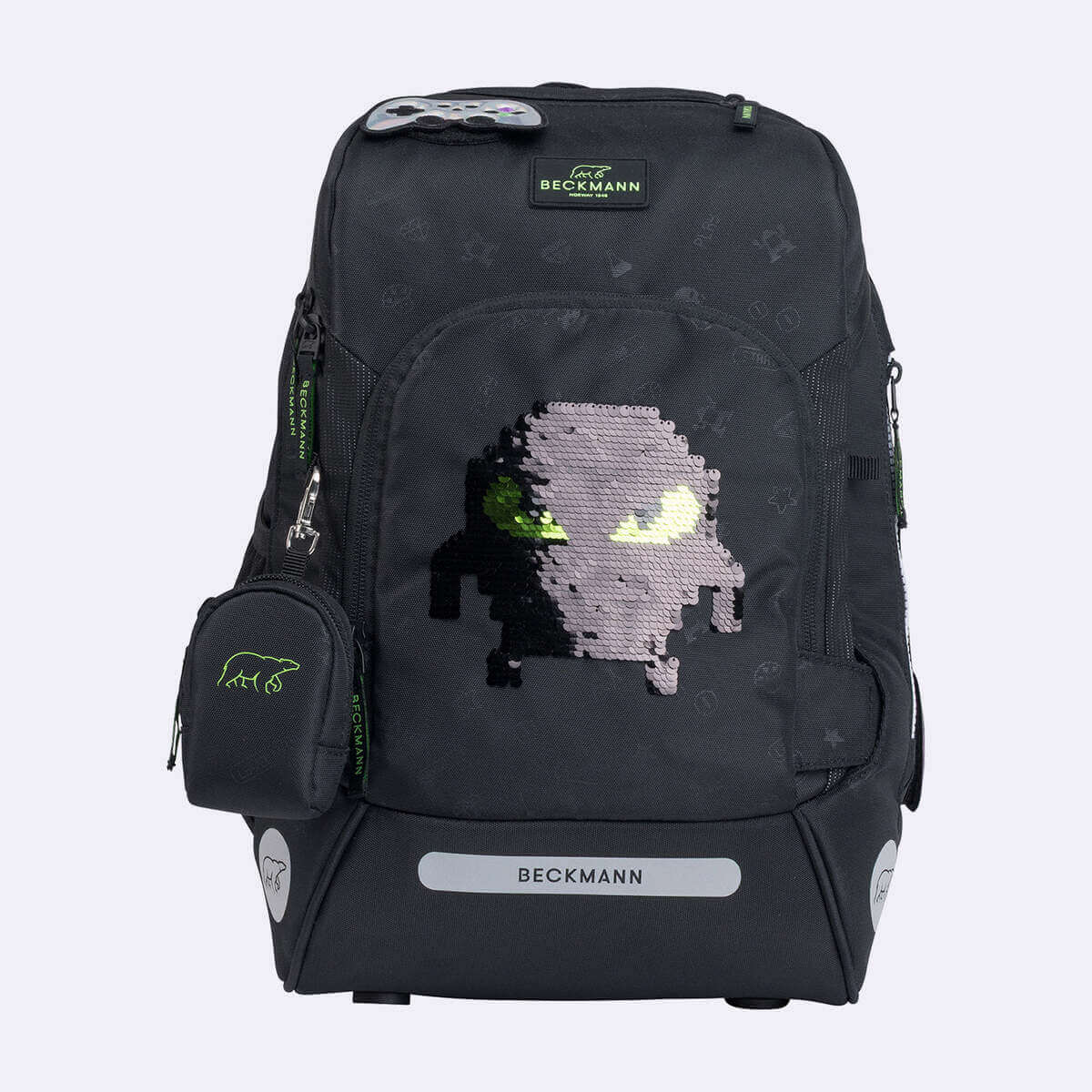 Schoolbag - Backpack Beckmann Active Air FLX Pixel 20–25 liters + set - Image 3