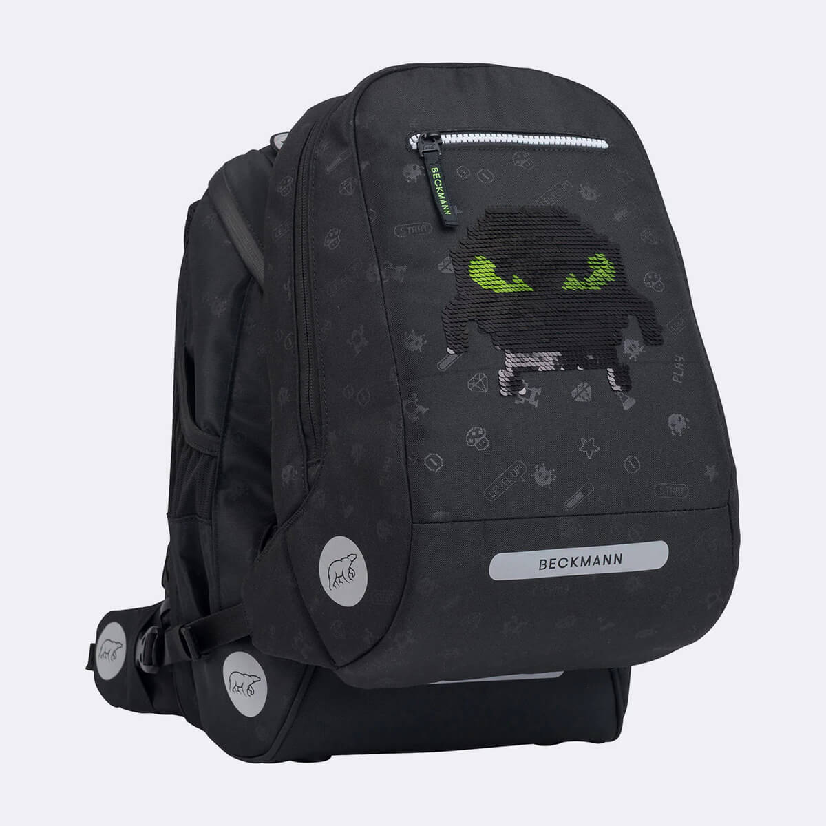 Schoolbag - Backpack Beckmann Active Air FLX Pixel 20–25 liters + set - Image 11