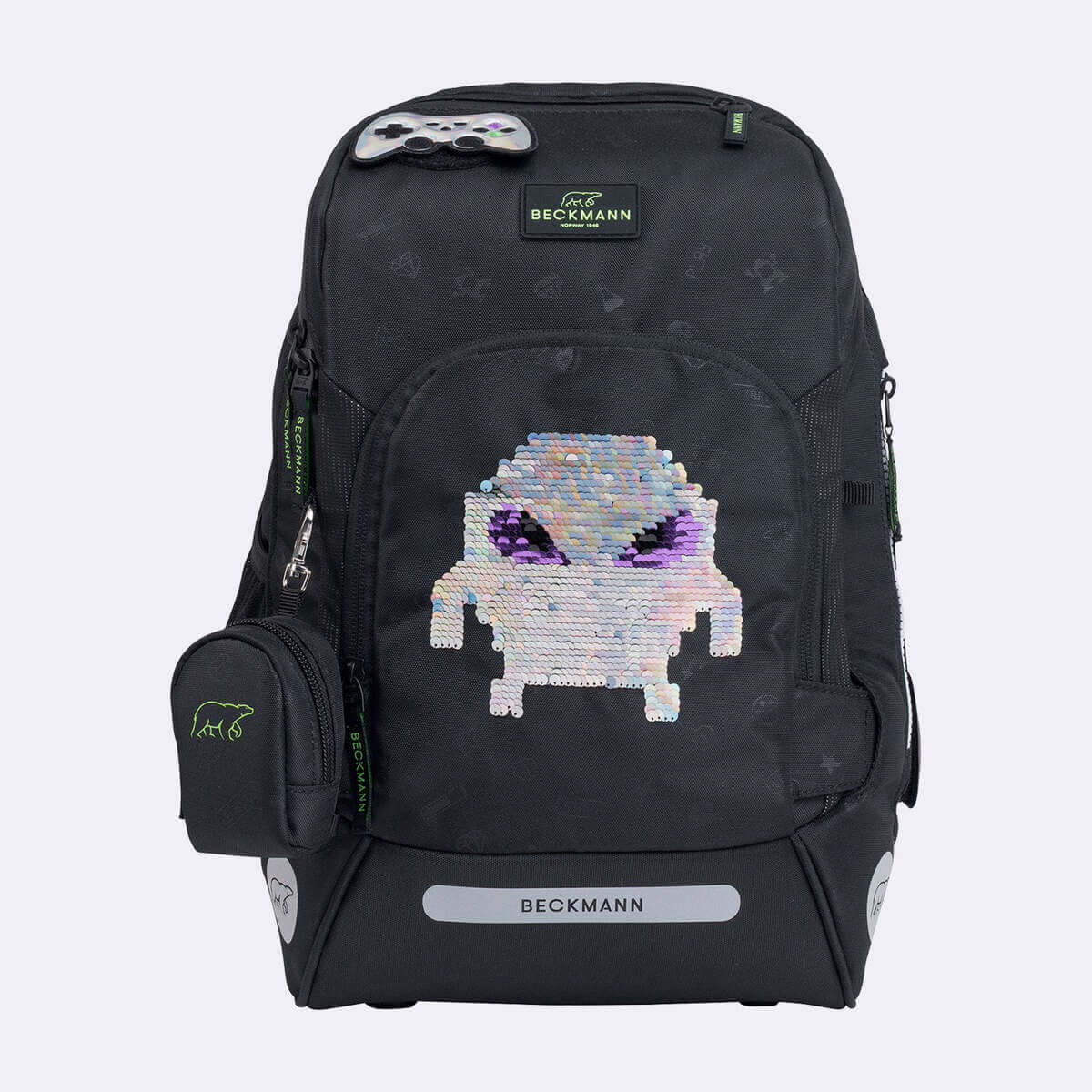 Schoolbag - Backpack Beckmann Active Air FLX Pixel 20–25 liters + set - Image 2