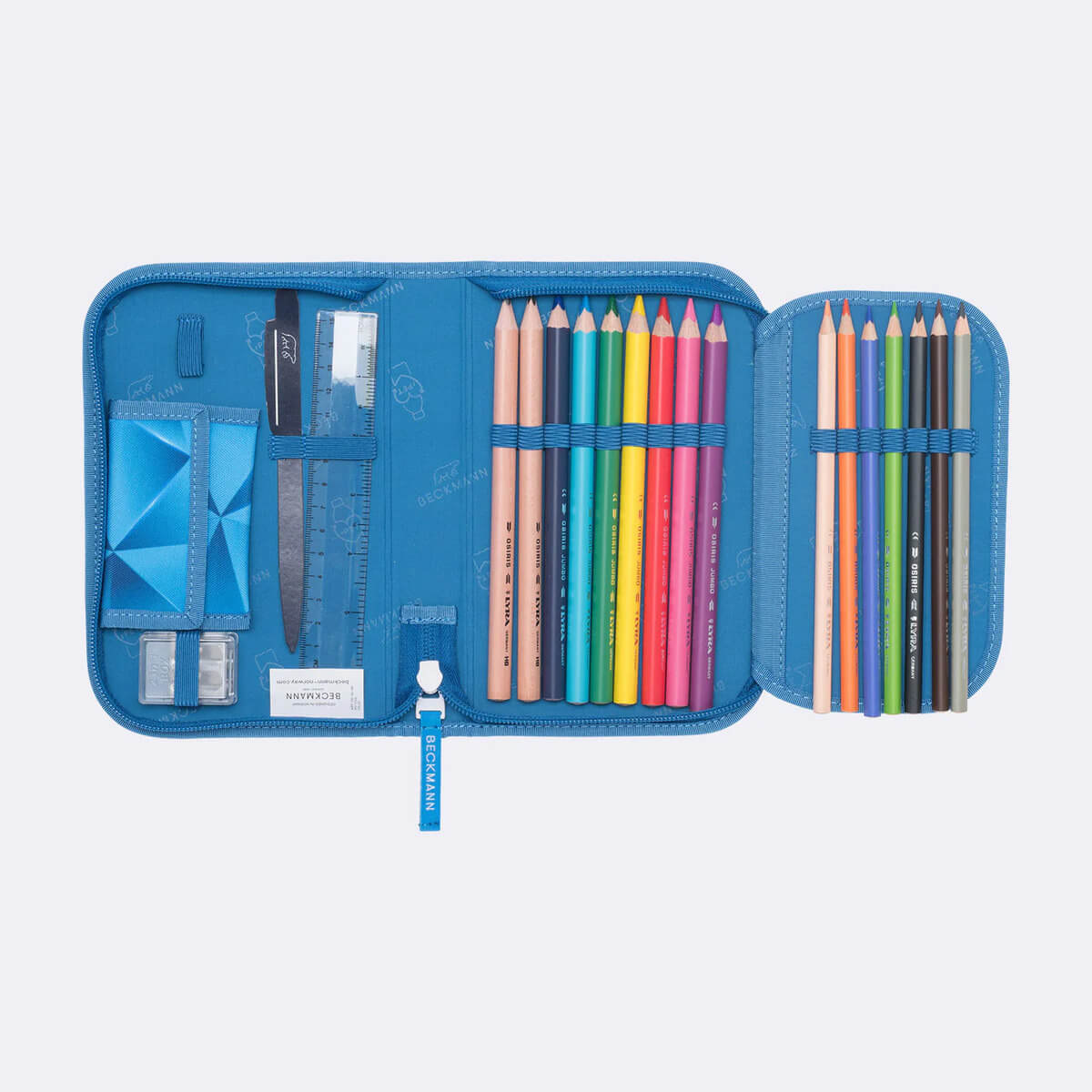 Koolikott - Seljakott Beckmann Active Air FLX Blue lightning 20-25 liitrit + set - Pilt 19