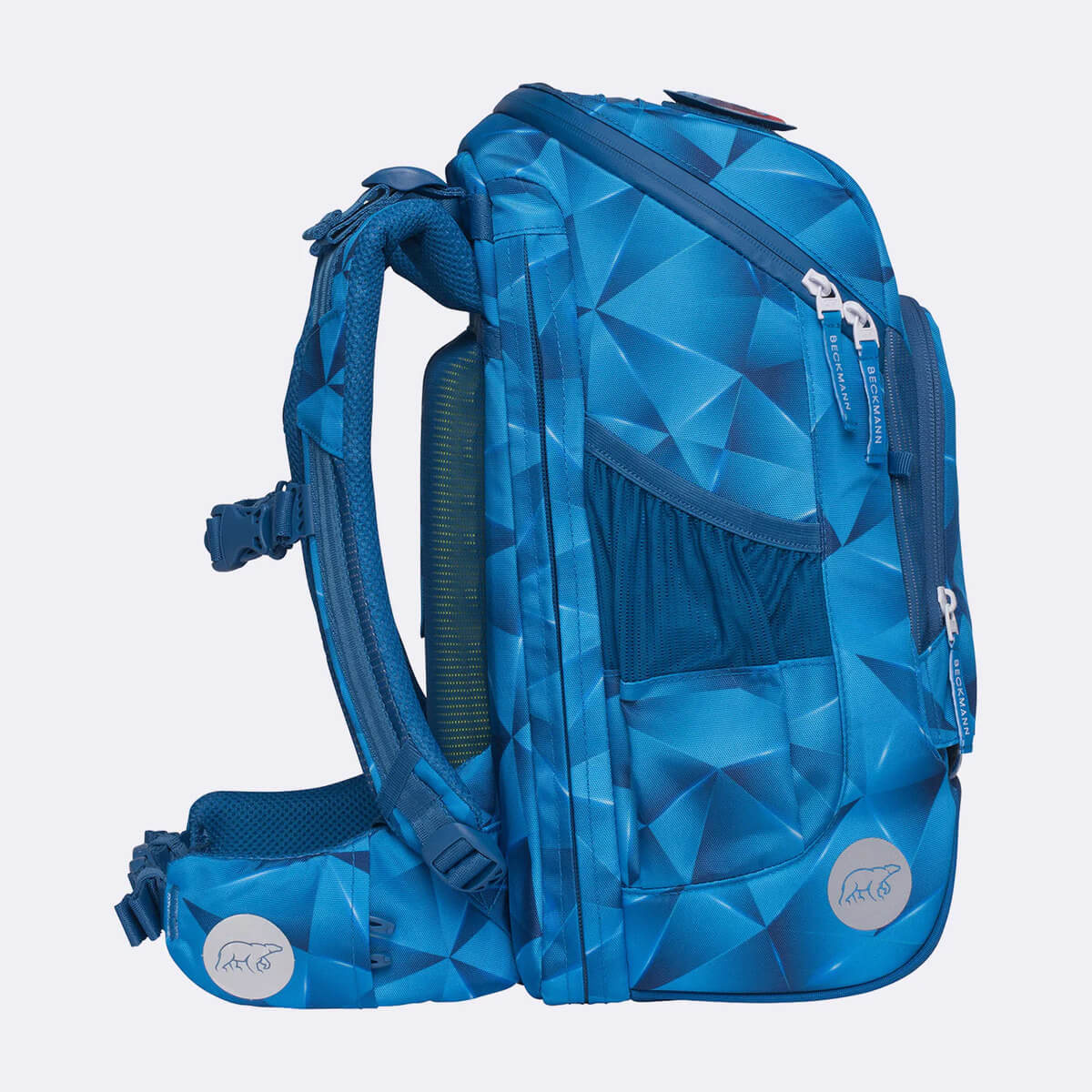 Koolikott - Seljakott Beckmann Active Air FLX Blue lightning 20-25 liitrit + set - Pilt 4