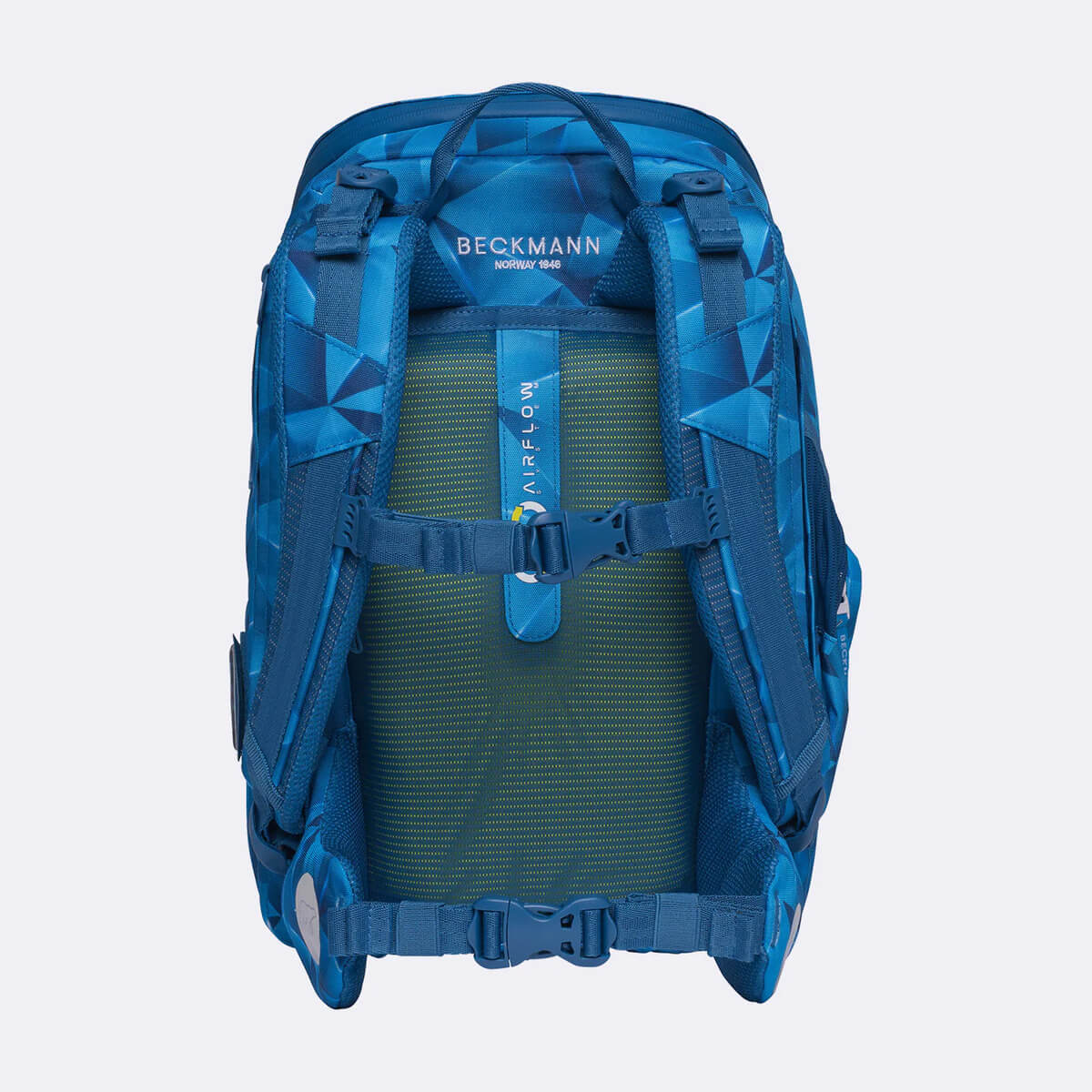 Koolikott - Seljakott Beckmann Active Air FLX Blue lightning 20-25 liitrit + set - Pilt 7