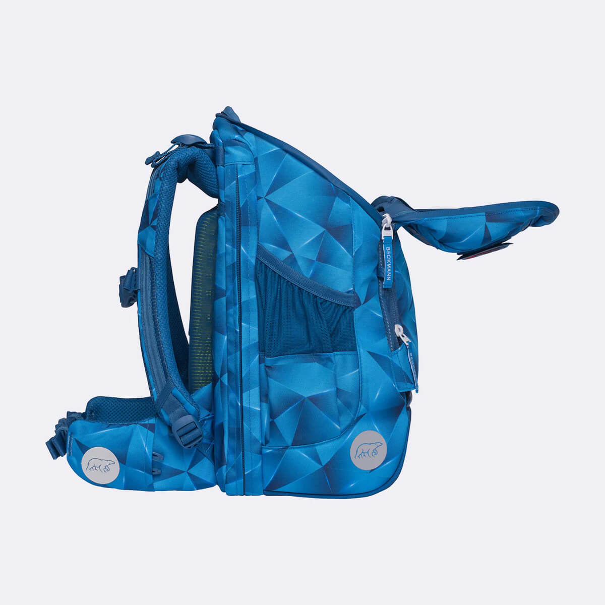 Koolikott - Seljakott Beckmann Active Air FLX Blue lightning 20-25 liitrit + set - Pilt 8