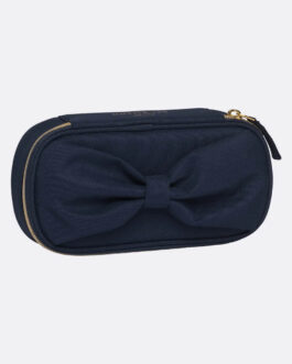 Oval Pencil Case Beckmann Sport Jr. Blue Bow