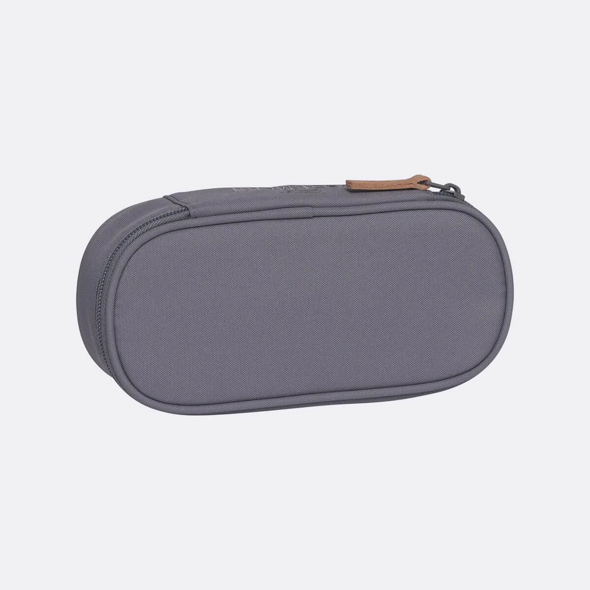 Oval Pencil Case Beckmann College Steel Grey