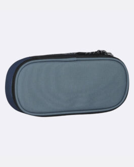 Oval Pencil Case Beckmann College Green Colorblock