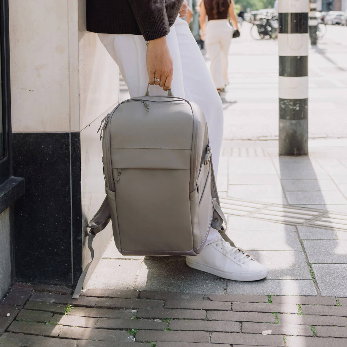 Seljakott Beckmann Street FLX Warm Grey 30-35 liitrit - Pilt 9