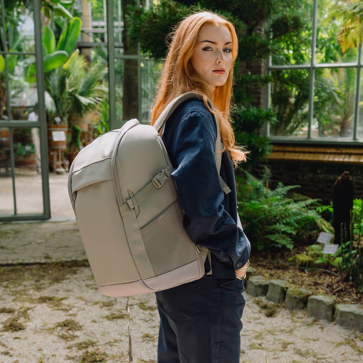Seljakott Beckmann Street FLX Warm Grey 30-35 liitrit - Pilt 7