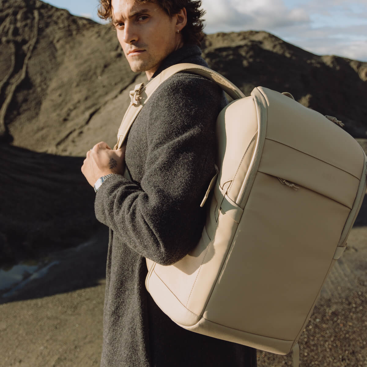 Seljakott Beckmann Street FLX Beige 30-35 liitrit - Image 10