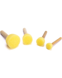 Sponge Brushes Set Brons 4pcs