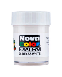 Gouache paint 30ml white Nova Color